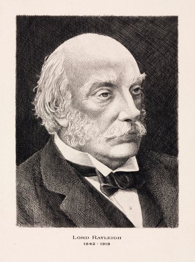 Lord Rayleigh, İngiliz matematikçi ve fizikçi by Unbekannt