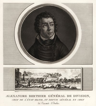 Louis-Alexandre Berthier, Wagram Prensi, İtalya Ordusu Başkomutanı by Unbekannt