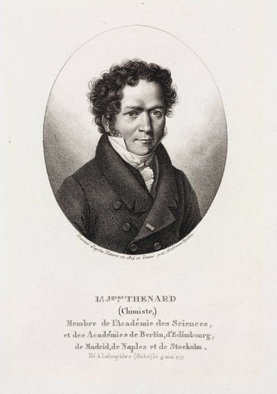 Louis Jacques Thenard, Fransız kimyager by Unbekannt