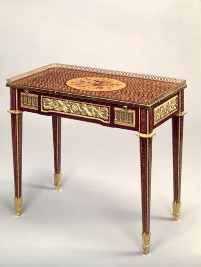 Louis XVI kakma yazı masası, Jean Henri Riesener by Unbekannt
