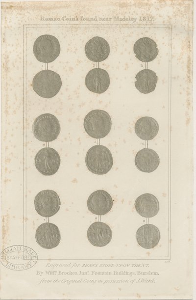 Madeley - Roma Sikkeleri: gravür, nd [c 1817] by Unbekannt