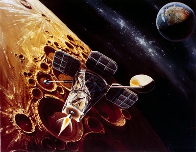 İnsanlı Uzay Uçuşu, ABD, Apollo, Lunar Orbiter