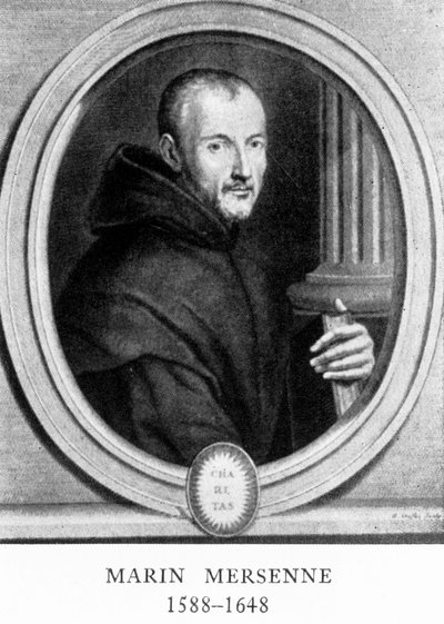 Marin Mersenne, Fransız matematikçi ve bilim adamı, 17. yüzyılın başlarında by Unbekannt