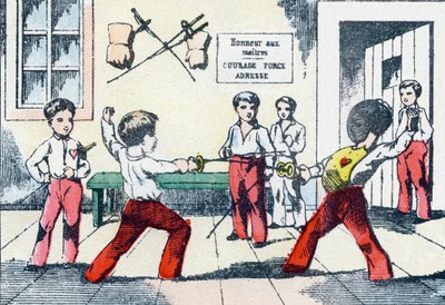 Silah ustası. "Alphabet militaire enfantin"deki gravür”. 1890 dolaylarında Pont-a-Mousson görüntüleri. 20 sayfa. Karartma: 28,5x21cm by Unbekannt
