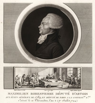 Artois Milletvekili Maximilien Robespierre, 1794