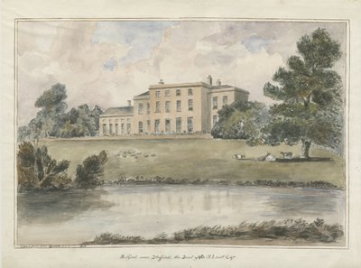 Milford House: sulu boya, 1848 by Unbekannt