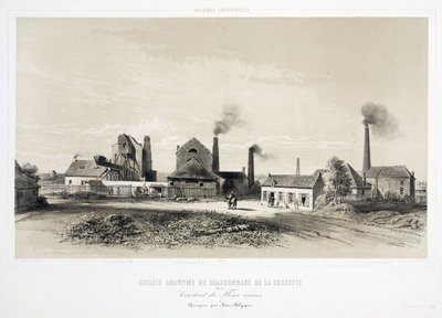 Madencilik, Coal De la Cossette Coalmining Company, Belçika by Unbekannt