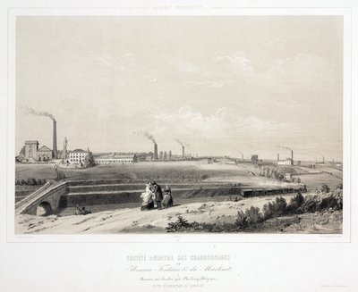 Madencilik, Kömür Monceau Fontaine & du Martinet Coalmining Ltd, Belçika by Unbekannt