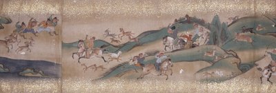 Maymun Avı (mürekkep, renkler, kağıt) by Unbekannter Künstler