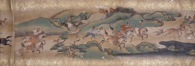 Maymun Avı (mürekkep, renkler, kağıt) by Unbekannter Künstler