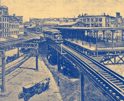 New York metrosu by Unbekannter Künstler