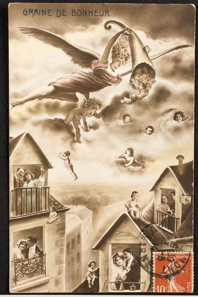 Eski kartpostal/Mutluluk Tohumu by William M. Timlin
