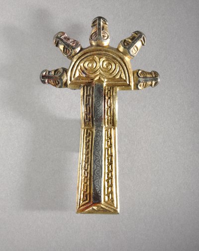 Fibula çifti, Alemannic, 500