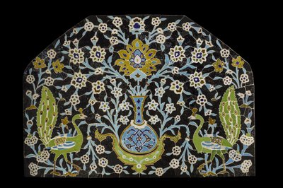 Tavus kuşu paneli. İran, İsfahan (?) by William M. Timlin