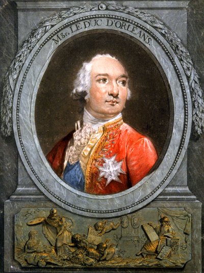 Philippe Egalite, 1789 civarı (gravür) by Unbekannter Künstler
