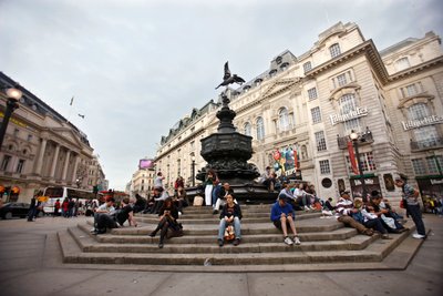 Piccadilly Circus, Londra (fotoğraf) by Unbekannt