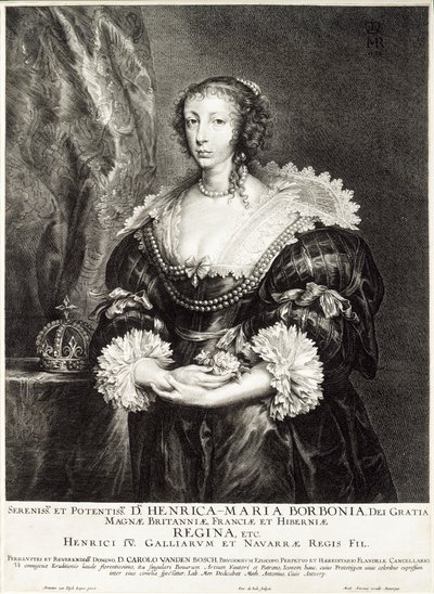 Bourbon Kraliçesi Henrietta Maria