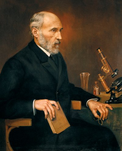 Santiago Ramon y Cajal#39;ın (1852-1934) portresi, sinir biliminin babası İspanyol doktor by Unbekannter Künstler