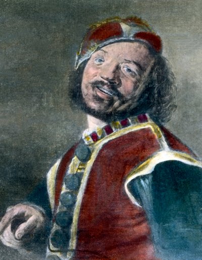 Bir hokkabaz portresi by Unbekannter Künstler