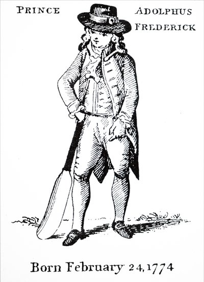 Prens Adolphus, Cambridge Dükü by Unbekannt