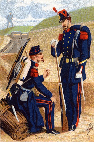 S: Cin. "Askeri Alfabe" gravürü. Illustrator