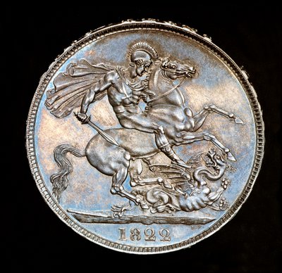 Nadir İngiliz Sikkesi, Kral George IV, Proof Gümüş Taç, İngiltere
