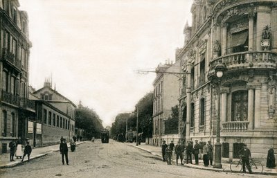Reims: Lundy Bulvarı, Ceres Esplanade, yirminci yüzyılın başında (kartpostal) by Benjamin Baud