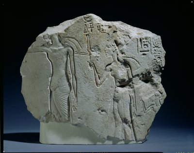 Nubian Askerinin Yaylı Rölyefi, Amarna (kireçtaşı) by Unbekannt