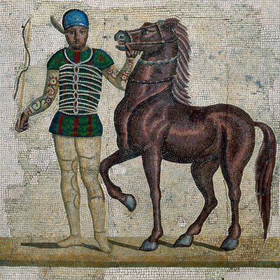 Romalı savaş arabası sürücüsü, MS 2.-3. yy. by Unbekannt