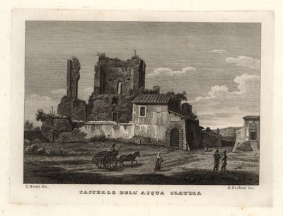 Aqua Claudia su kemeri kalıntıları, Castelo dell