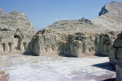 Kral I. Şapur Sarayı Harabeleri (241-72), Sasani (fotoğraf) by Unbekannt