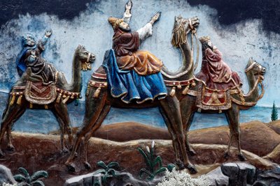 Saint Joseph Katedrali (Nha Tho Lon), Doğuş, Üç Bilge Adam veya Magi, Hanoi, Vietnam (fotoğraf) by Unbekannt