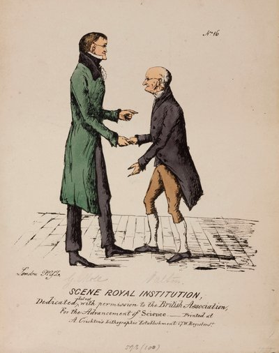 Sahne Kraliyet Kurumu: Gerrit Moll ve John Dalton, 1831-1840 dolayları by Unbekannt