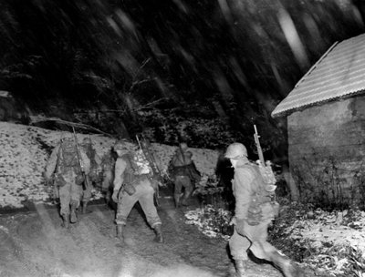İkinci Dünya Savaşı (1939-1945) - İkinci Dünya Savaşı (İkinci Dünya Savaşı veya 2. Dünya Savaşı): Langefosse Bölgesi (Vosges) Kasım 1944: 7. ABD Ordusu