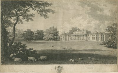 Shugborough Hall: gravür, nd [c 1802] by Unbekannt