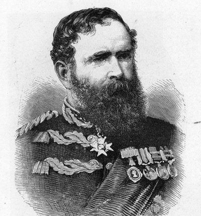 Sir Peter Stark Lumsden (taş) by Unbekannt