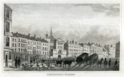 Smithfield Pazarı by Unbekannt