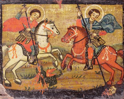 St.George ve St.Demetrios, Yunanca (eyalet) by Unbekannter Künstler