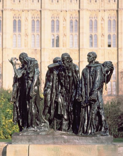 Calais Burghers, Auguste Rodin (1840-1917) tarafından 1888