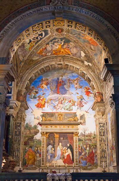 Carafa Şapeli, Santa Maria sopra Minerva, Roma, İtalya (fotoğraf) by Unbekannter Künstler