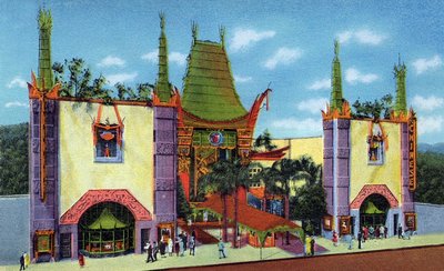 Grauman'ın Hollywood'daki Çin tiyatrosu by Unbekannter Künstler