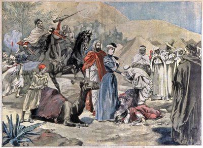 Avrupalı Bir Kadının Bir Arap Şefiyle Evliliği by Unbekannter Künstler