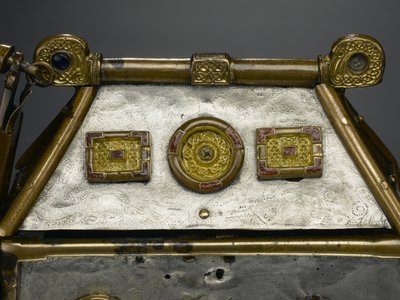 Monymusk Reliquary, MS 8. yüzyıl dolayları by Unbekannt