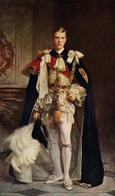Galler Prensi (daha sonra Edward VIII) by Unbekannter Künstler