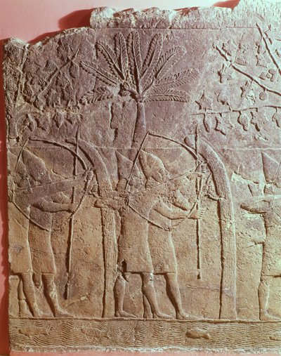 Sennacherib ordusu tarafından Alammu Kuşatması (MÖ 704-681) Ninova Güney Batı Sarayı