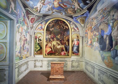 Bartolomeo Ammannati (1511-92) tarafından tasarlanan ve Agnolo Bronzino (1503-72) tarafından dekore edilen Toledo