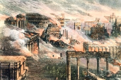 Roma ateşi by Unbekannter Künstler