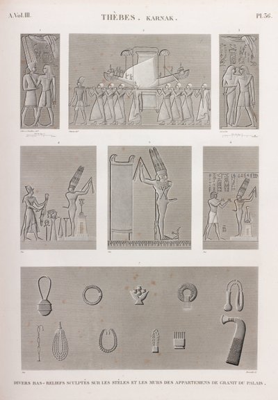 Teb, Karnak by Unbekannt
