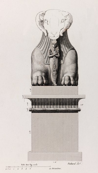 Teb: Karnak, yakın çekim by Unbekannt