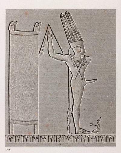 Teb, Karnak yakın çekim by Unbekannt